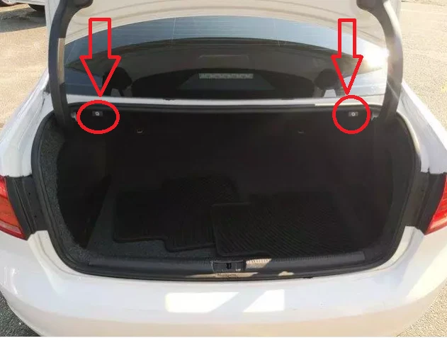 Rear Trunk Envelope Style Cargo Net for VW Volkswagen Passat / CC / Passat CC - Image 3 of 4