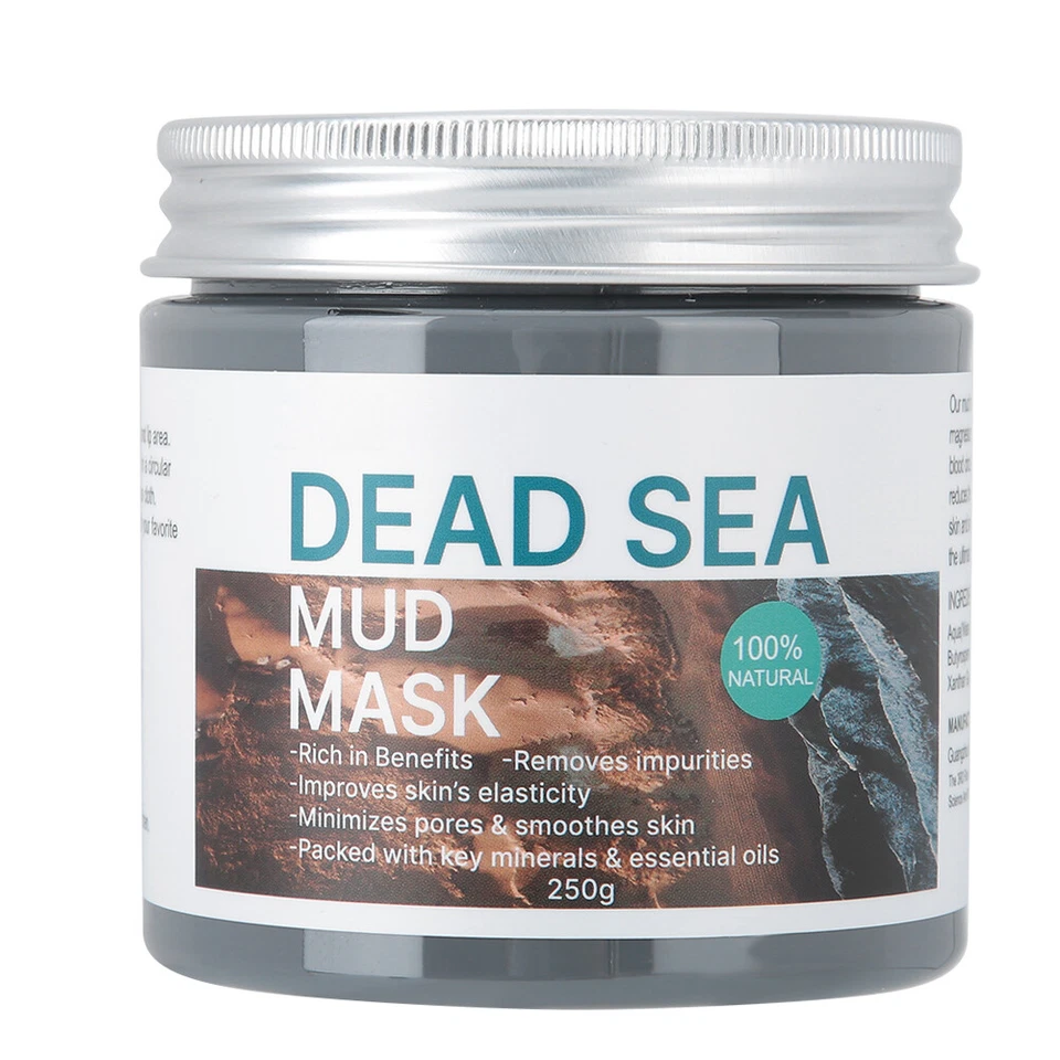 Dead Sea Mud Mask Pimple Blackhead Removal Skin Tightening Cleaning Facial Mask - Image 2 of 4
