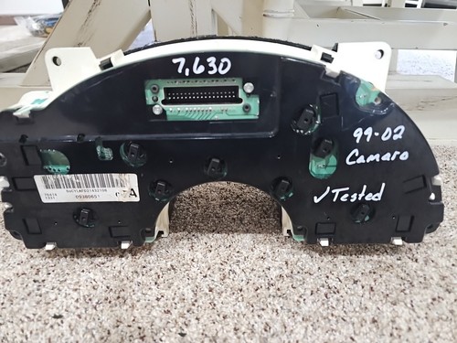 ***TESTED*** 7K Mile 99-02 Chevy Camaro V6 Gauge Speedometer Cluster 120mph - Picture 11 of 16