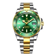 LIGE Men Watch Fashion Automatic Mechanical Wristwatch Steel Male Watches Gifts