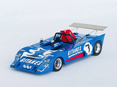 Miniature Trofeu 1/43 - Lola T282 N°7 Gitanes 24h Du Mans 1973, Résine, Précommande