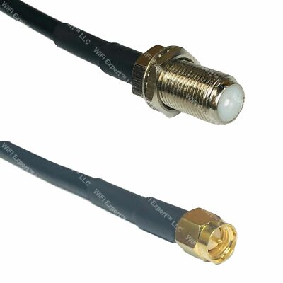 Câble Coaxial RF Pigtail LMR195 - Connecteur BNC Mâle Vers SMA Mâle | Pour Antennes Et Radio