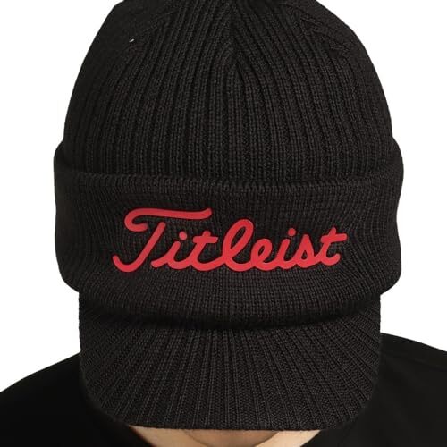 Titleist Golf Visor Knit Beanie Hat Wool Men's Cap TH21MWTEWK/HW1CVK