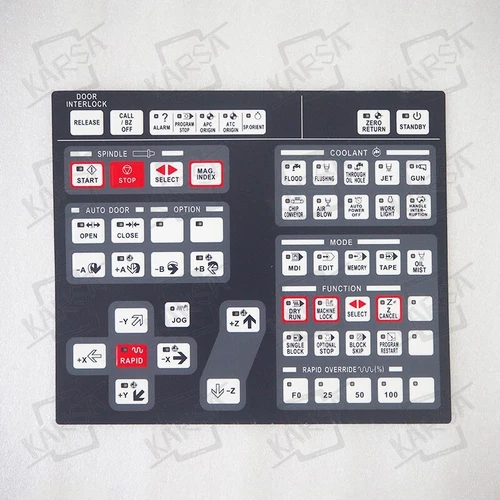 VX-400 VX-500 fit for HYUNDAI KIA Vertical Machining Center Operating Membrane