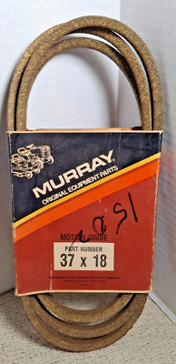 Murray OEM Aramid Cords Tractor Motion Drive Belt Part #37X18 - 1/2'' X 82''