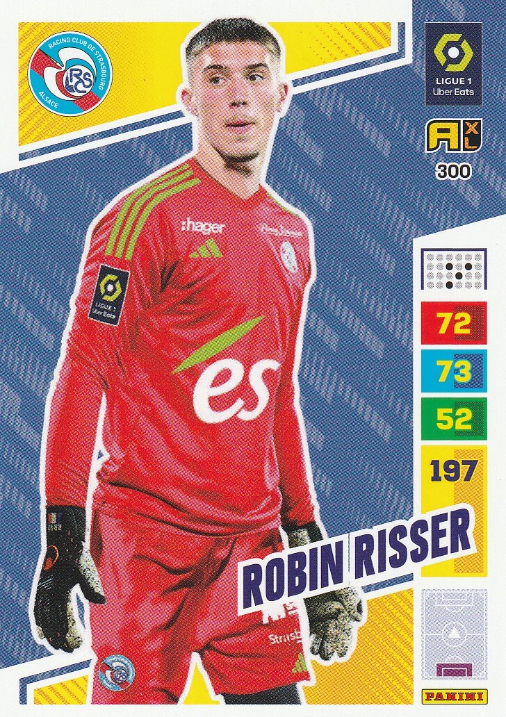 Carte Postale RC Strasbourg 1995-1996 Raschke Football Club Français