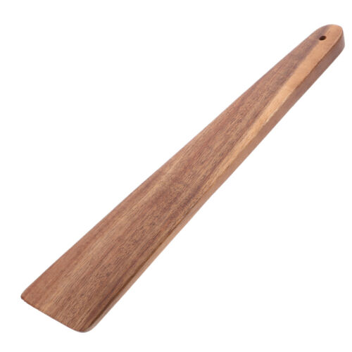 Egg Scraper Small Wood Flipper Wooden Turner Multipurpose Non-Stick Spatula