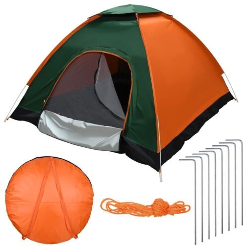 3-4 Man Automatic Pop Up Tent Camping Tent Waterproof Outdoor Hiking Travel Tent - Picture 18 of 24