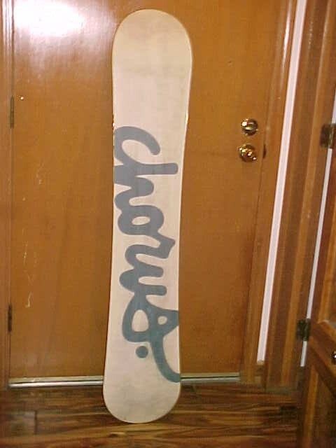 CHORUS 146cm Snowboard, 57 1/2 inches, Without bindings, USED