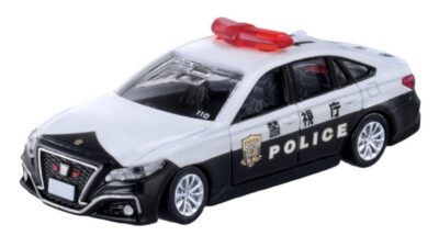 Tomica Premium 10 Toyota Crown Police Car schwarz/weiss 2023 Maßstab 1:65 Modell
