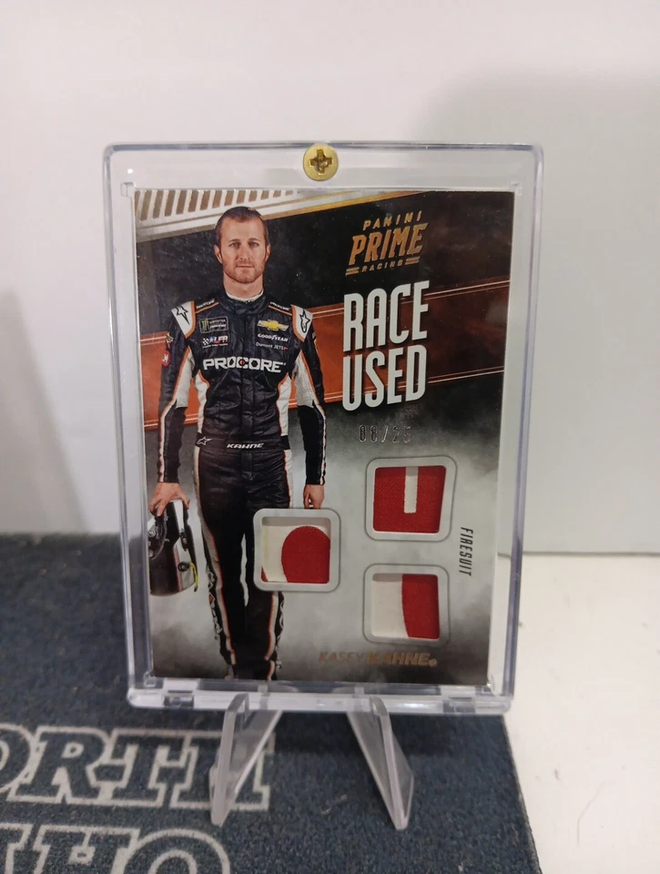 Panini Prime Racing Used Trios Firesuit  #RUT-KK Kasey Kahne/25 - Image 2 of 4