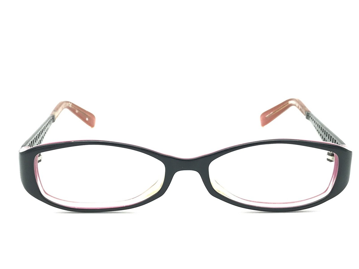 Kate Spade GEORGETTE ESA Black Pink Rectangular Eyeglasses  display picture 2