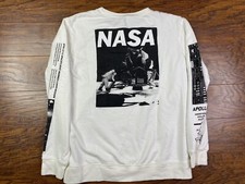 Nasa Sweatshirt Aldrin Family Medium White V