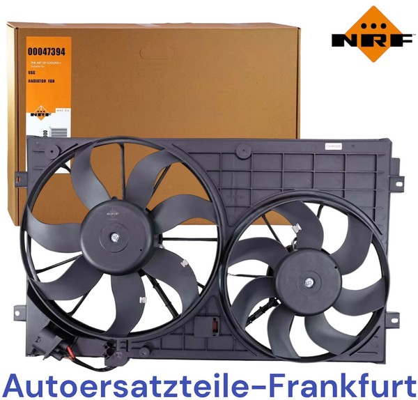 NRF KüHlerlüFter LüFter MotorküHlung Audi A1 8X A3 8P + VW Caddy Golf 5 6 Touran-image