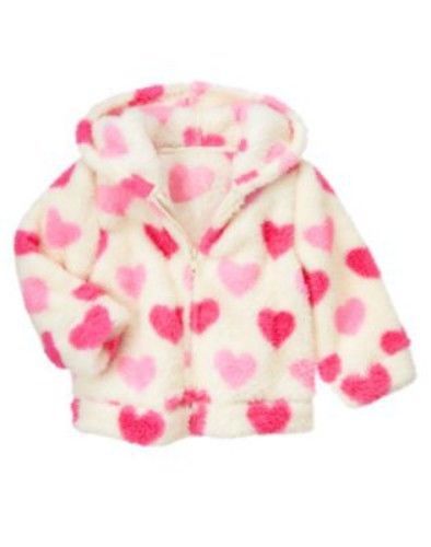 Fuzzy Fur Jacket Coat Girls 2T 