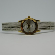 Armitron Now Diamond 75/2665 Two Tone Quartz Analog Women's Watch New Battery