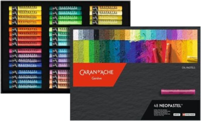 Neopastel 7400.348 Caran d'Ache Geneve 48 Farben Set  in Papierbox