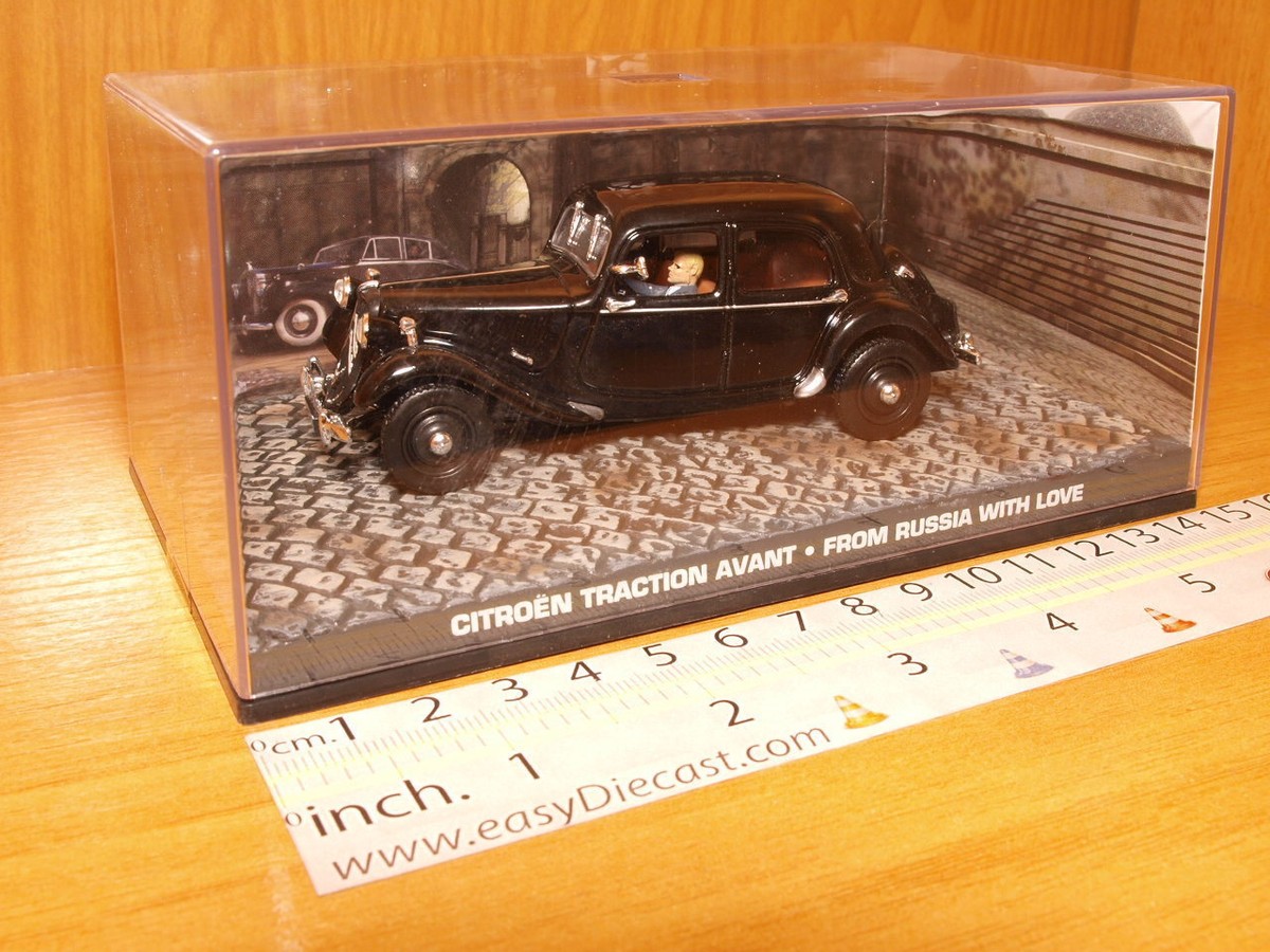 CITROEN TRACTION AVANT 1:43 FROM RUSSIA WITH LOVE JAMES BOND 007