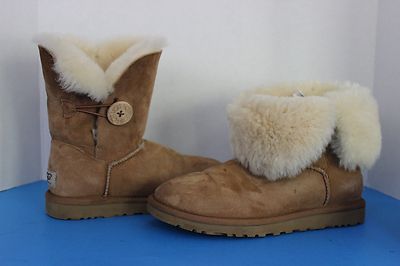 モコモコブーツ UGG Australia 5803 Womens Bailey Button BOOTS Genuine Sheepskin