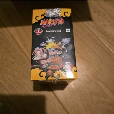 Naruto Mythos TCG: Konoha Shido 1st Edition Booster Box (24 Packs)   GSP 