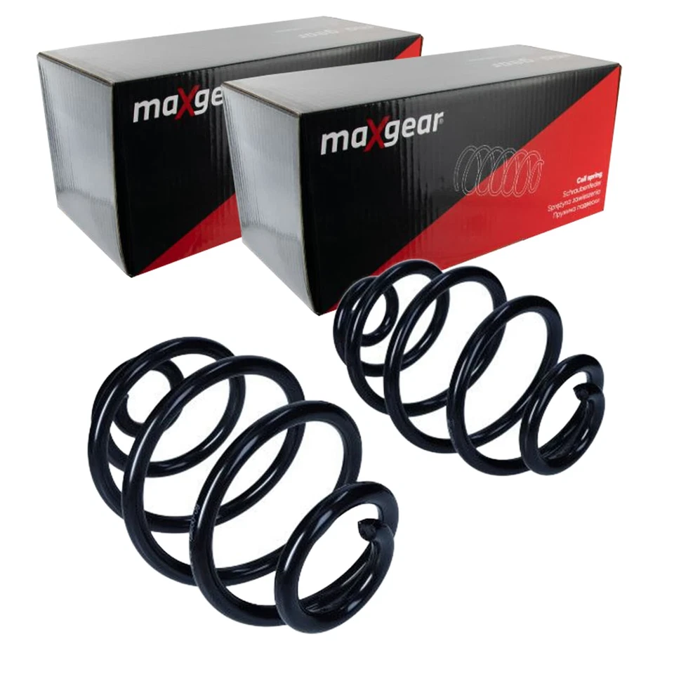 2X MAXGEAR FAHRWERKSFEDERN FEDERN HINTEN passend für OPEL CORSA TIGRA