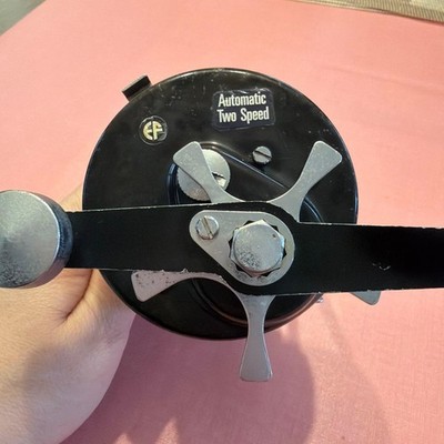 ABU Automatic Two Speed Reel 10000 Sweden Fishing Tackle Used | eBay