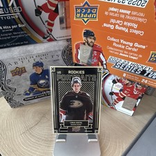 Upper Deck Series 2 2022-23 UD Portraits Rookie P-52 Lukas Dostal Ducks