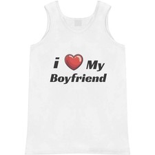 'I Love My Boyfriend' Adult Vest / Tank Top AV052298 