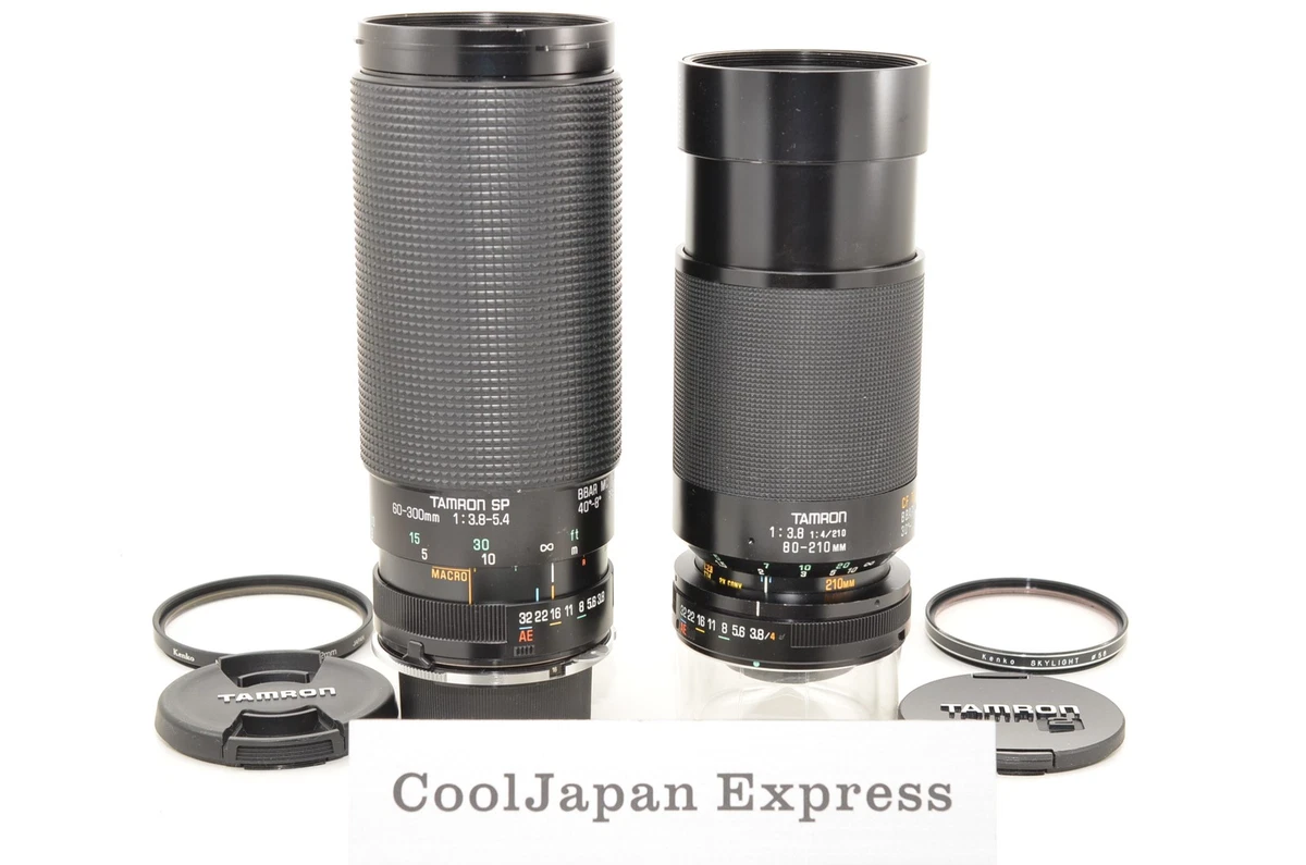 TAMRONレンズSP 60-300㎜ 1:3.8-5.4/90㎜ 1:2.5 Tamron 60-300mm Focal Camera Lenses for sale | eBay