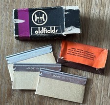 VINTAGE REXEL No. 25 England & 4 x Single Edge SCRAPER BLADES USA & Gr.Britain.