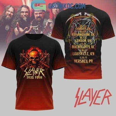 Slayer Celebration 2025 Tour 3D Shirt