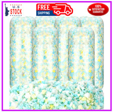 Frienda 6 Pack 30 Lbs Bean Bag Filler Bulk, Shredded Memory Foam Filling Soft...