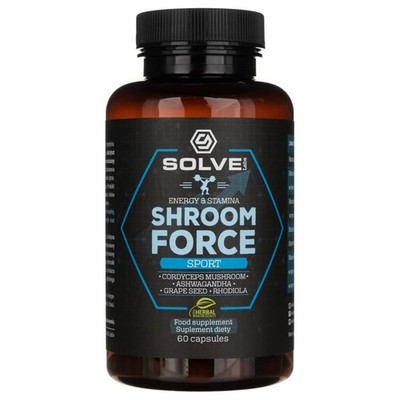 Solve Labs Shroom Force Sport Trainingsmischung, 60 Kapseln