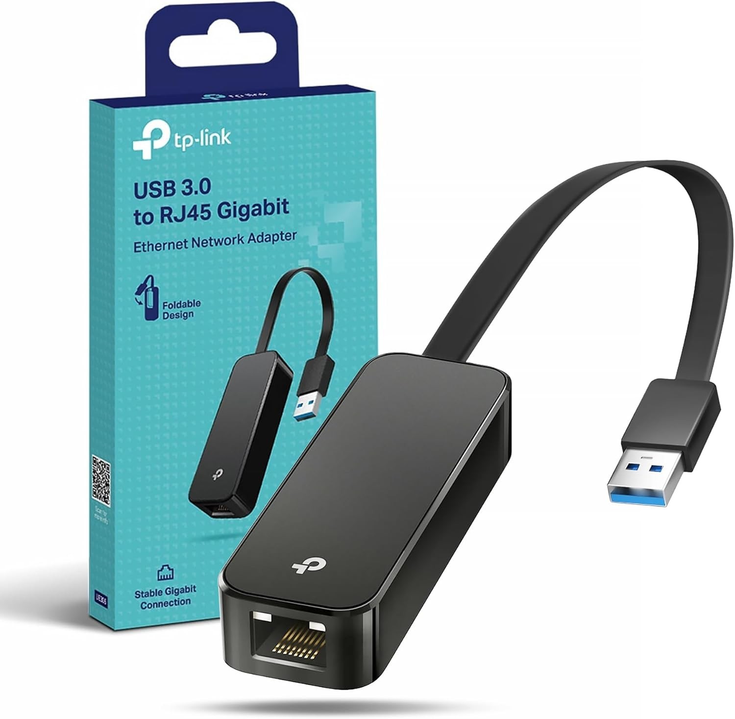 USB 3.0 to Gigabit Ethernet Adapter for Nintendo Switch, PC, Laptop - Matte
