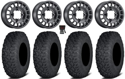 Method 407 14'' Wheels Bk 28'' Coyote Tires Commander Maverick