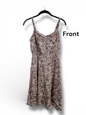 Old Navy Women’s Animal Print Leopard Short Summer Dress - Small