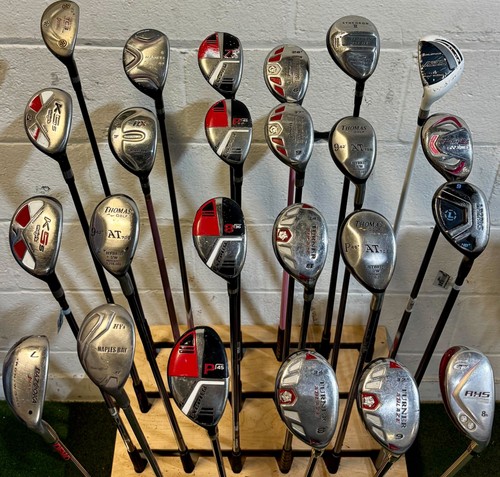 Wholesale Lot of 40 Golf Clubs - Assorted Hybrids
