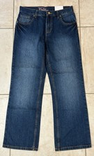 Tommy Hilfiger Slim Revolution Jeans Boys Size 18 Blue Denim Adjusted Waist