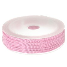 Twisted Nylon Twine Thread 2mm 13M/43 Feet Braided Nylon String, Pink