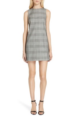 NWOT Alice + Olivia Clyde Glen Plaid Shift Dress in Size 2,4,6 availiable