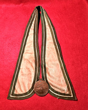 Vintage Martin Van Buren Peace Medal with Fraternal Sash