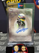 Gabriel Bortoleto AUTO RC Rookie 9/10 - Topps F1 Eccellenza 2025