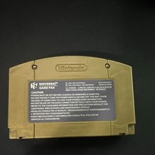 Nintendo The Legend of Zelda: Majora's Mask Gold Cartridge N64, Tested Working 