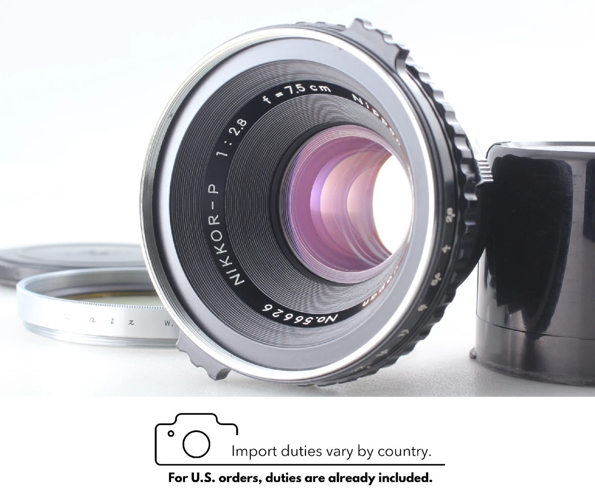 Bronica f/2.8 Camera Lenses 75mm Focal for sale | eBay