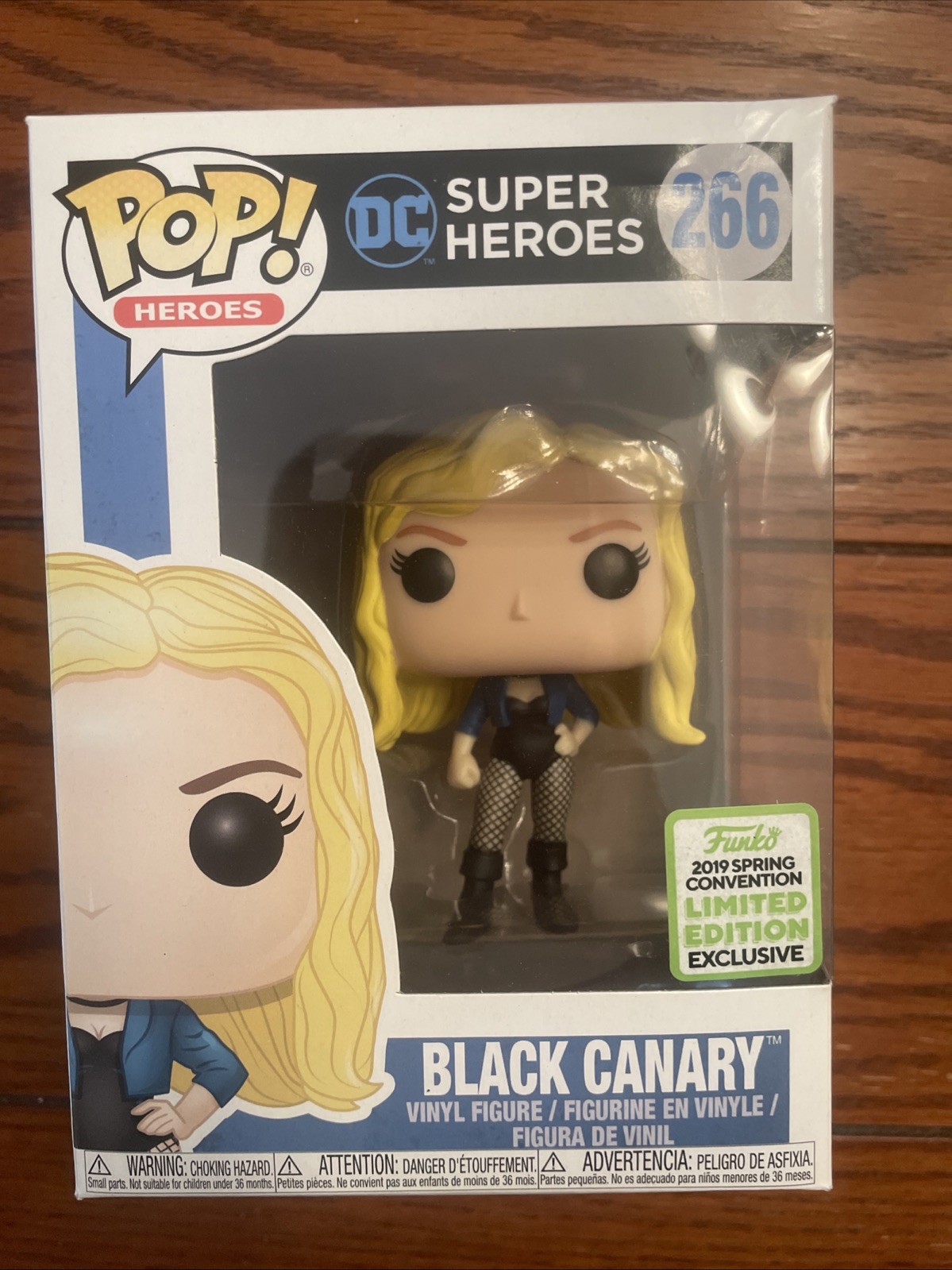 POP! Funko DC Super Heroes: Black Canary #266 -Vinyl Figurine