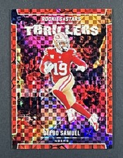 2024 Panini Rookies & Stars #T-DSL Deebo Samuel Thrillers Red Plaid
