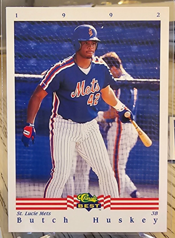 1992 Classic Best Minor League Butch Huskey #273 New York Mets