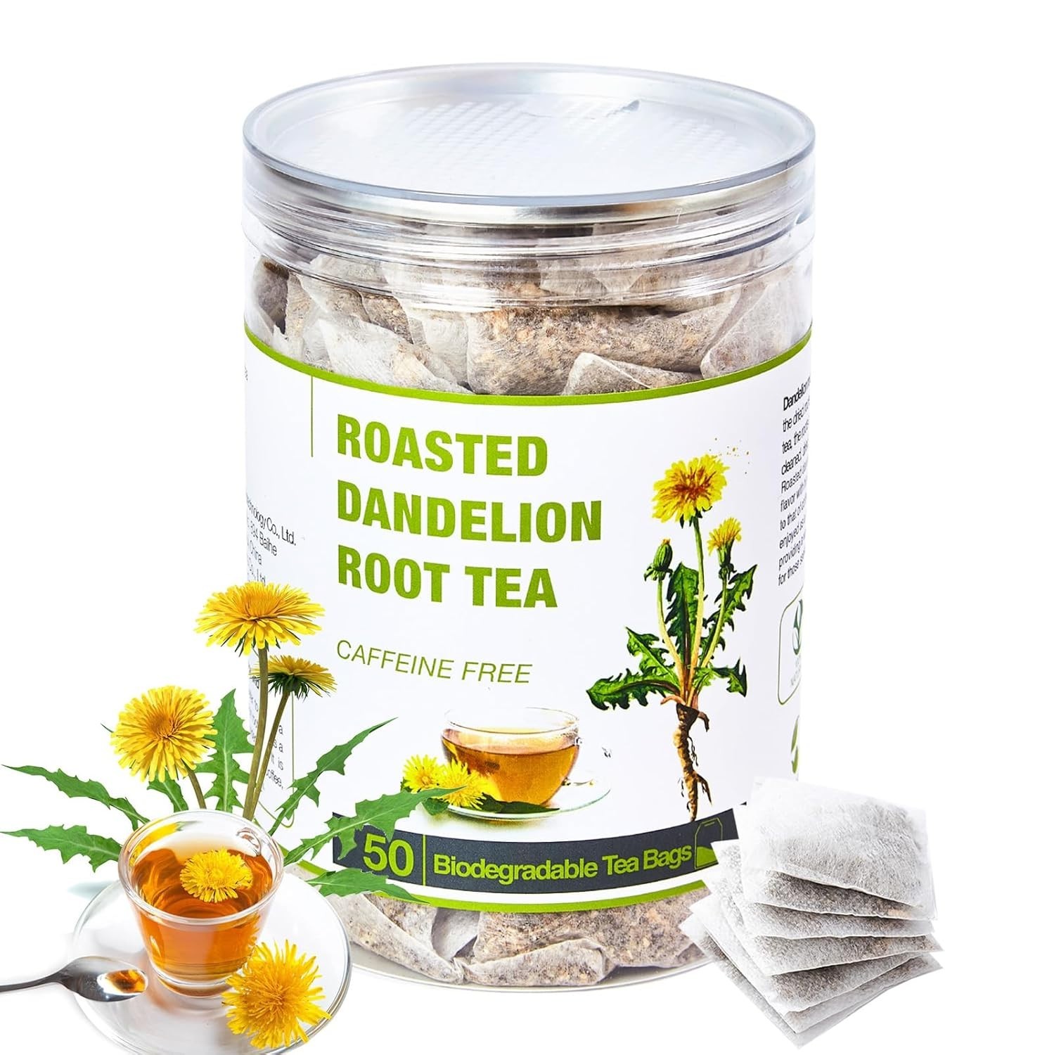 Bags, 2.5/bags, Natural Dried Dandelion...