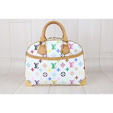 Louis Vuitton Monogram Multicolore Normal White Canvas Handbag Duty Paid