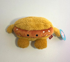 Russ BUM BUMZ 8" Plush Henry the Hotdog SnackBumz Kellytoys Jazware with Tags
